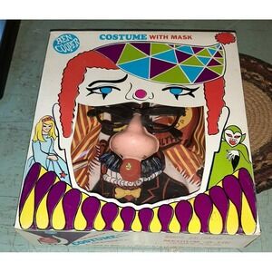Vintage Ben Cooper BARON BALTHAZAR Halloween Costume‎ CHILDS M 8-10 Fits 47"-52"